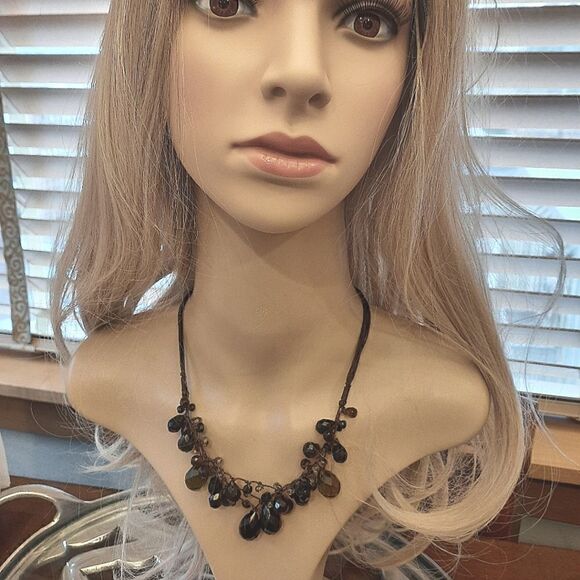 Cut Glass Necklace   - Picture 9 of 10